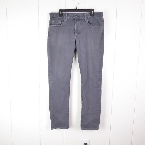 Bonobos Jeans Mens SZ 35/32 Slim Fit Straight Leg Charcoal Wash Normcore Casual - Picture 1 of 10